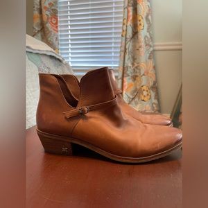 Sam Edelman Cognac Booties